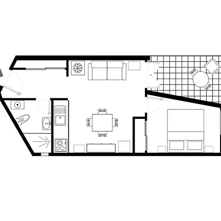 Cristianos - Edificio Rosamar Apartman *